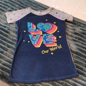 Wonder Nation Cozy Girls Night Gown Size S